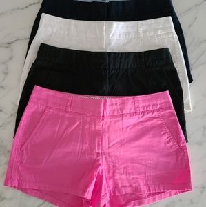 Lot of J.Crew Chino shorts Size 4